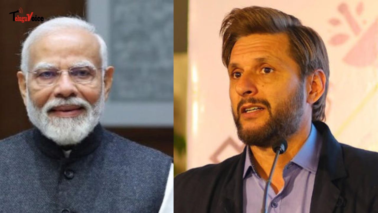 Shahid Afridi’s Alleged Post Calling PM Modi ‘Spineless’ Sparks Outrage Online teluguvoice