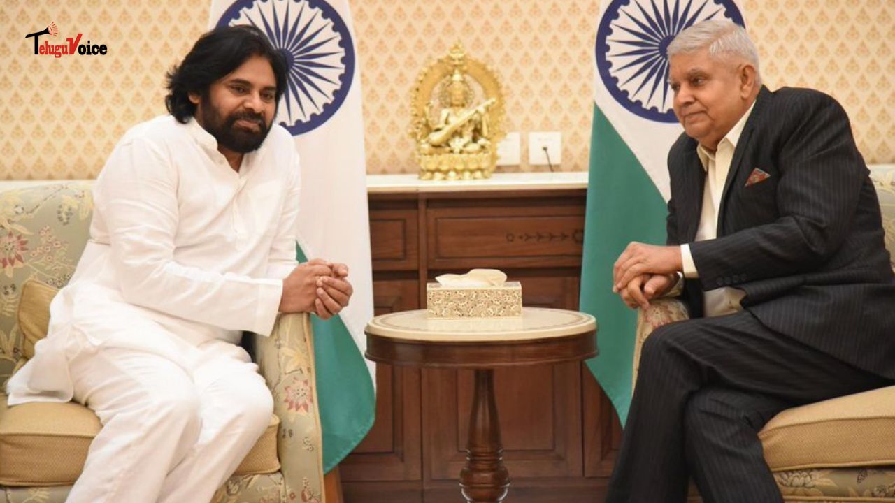 Pawan Kalyan Pays Heartfelt Tribute to Vice President Jagdeep Dhankhar