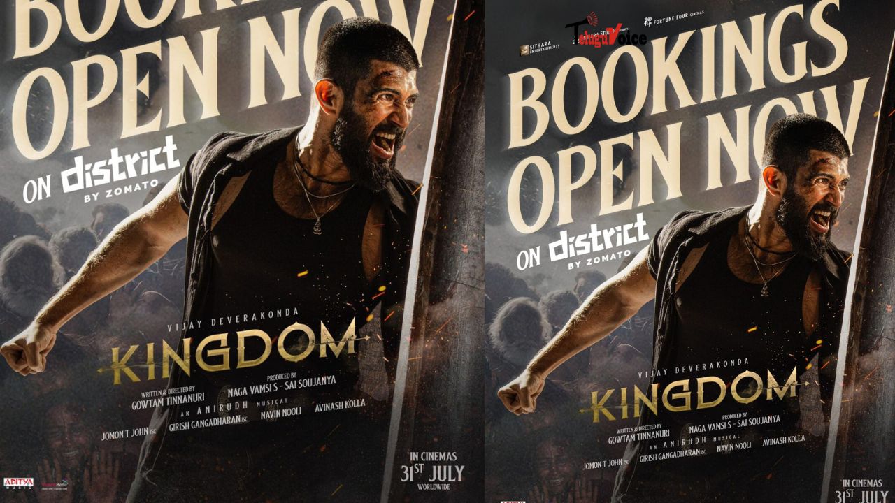 Vijay Deverakonda’s Kingdom Sells 30K Tickets in 24 Hours teluguvoice