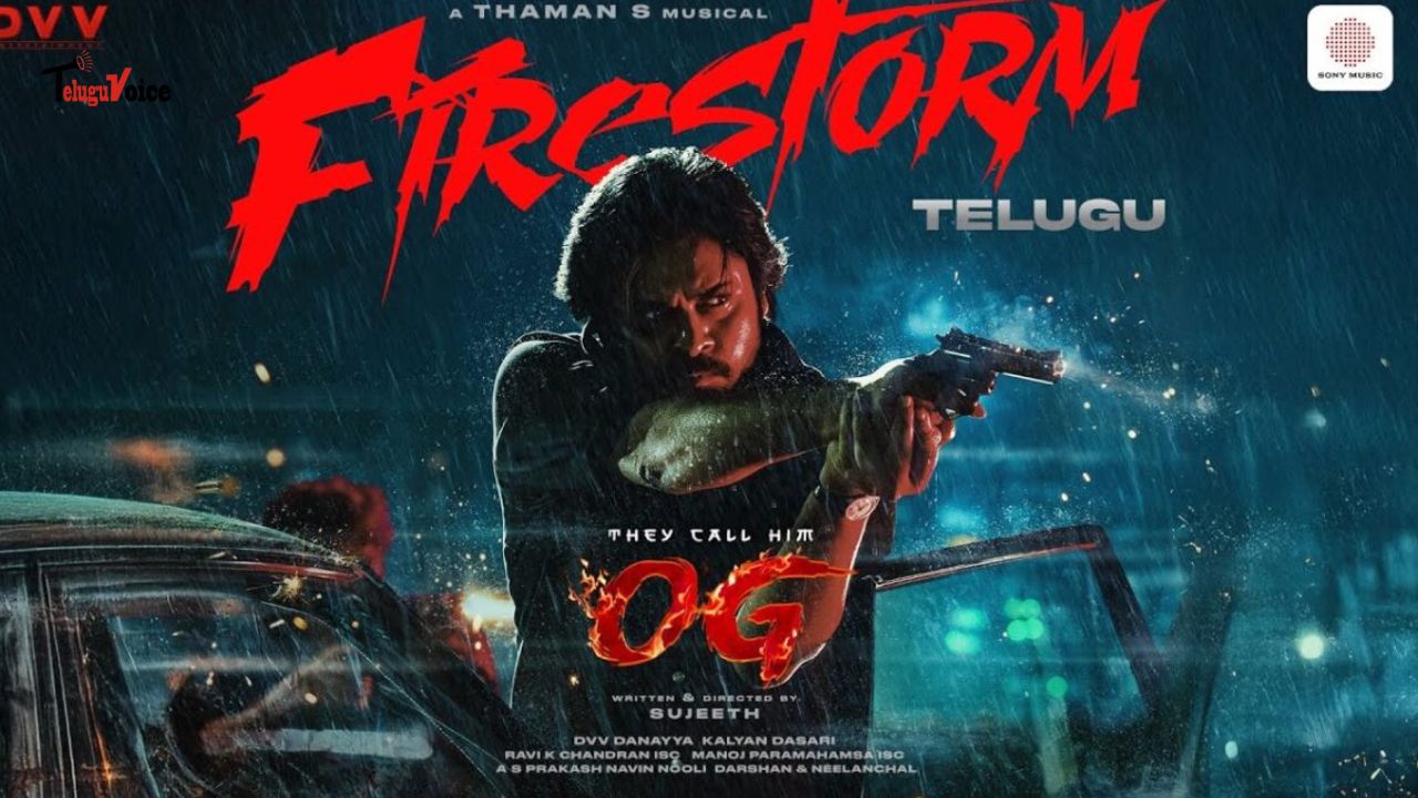 ‘Firestorm’ Song From Pawan Kalyan’s OG Creates Online Frenzy teluguvoice