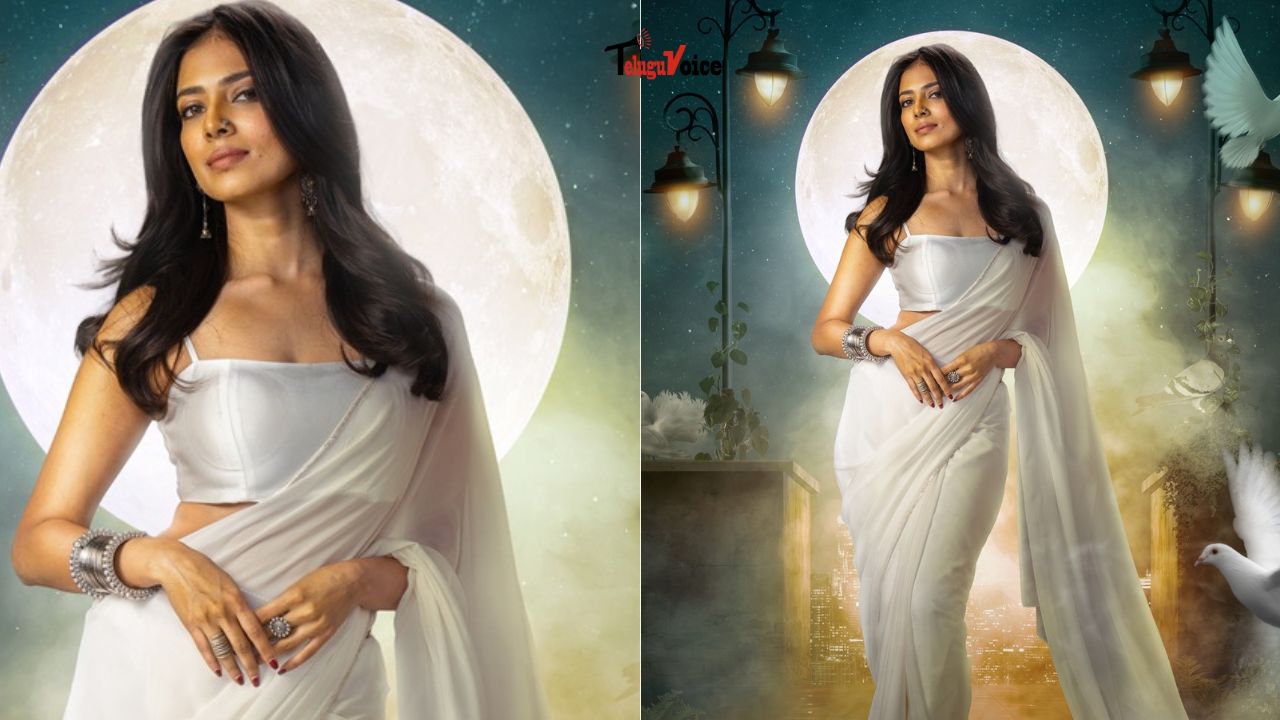 Malavika Mohanan’s Birthday Celebrated with ‘Raja Saab’ Poster Release teluguvoice