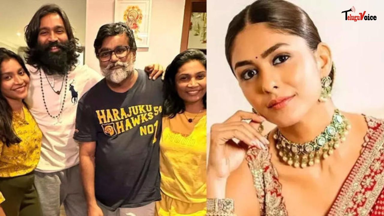 Mrunal Thakur Follows Dhanush’s Sisters Amid Rumoured Romance teluguvoice