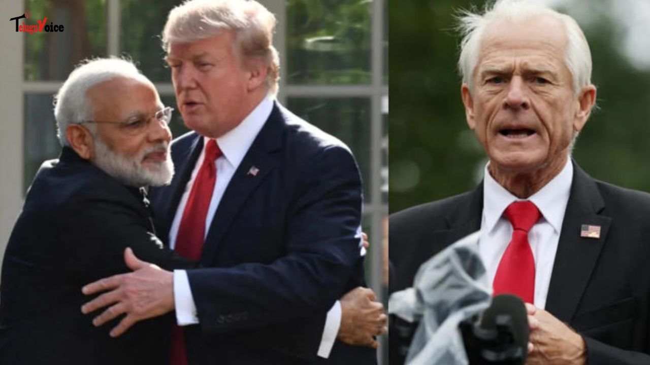 “It’s Modi’s War”: Trump’s Trade Adviser Navarro Targets India Over Russian Oil teluguvoice