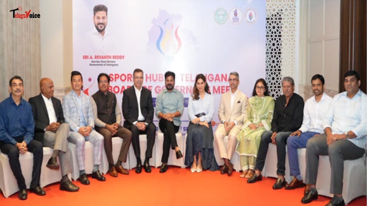Hyderabad Aims for Olympics 2036: First Telangana Sports Hub Meeting Held teluguvoice