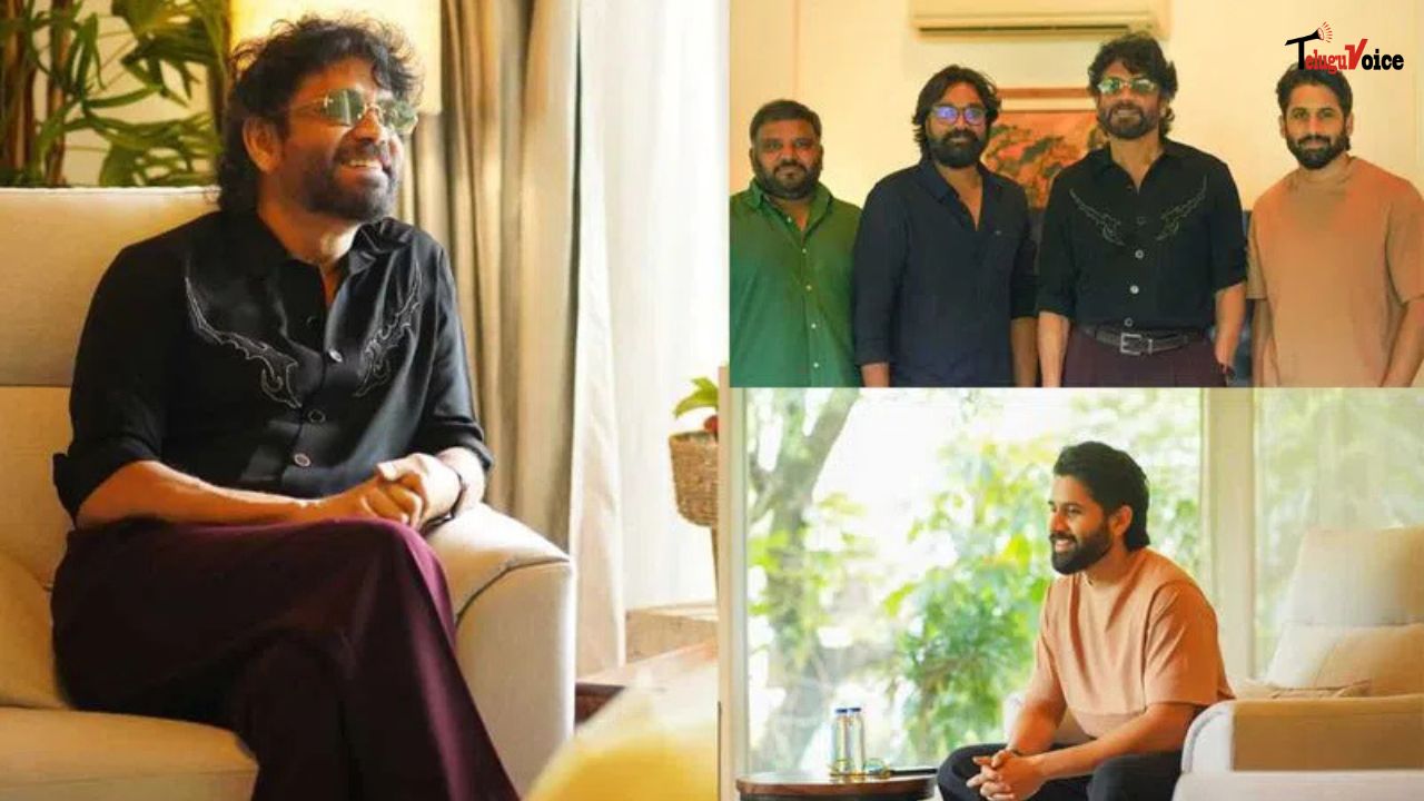 Nagarjuna Celebrates 66th Birthday with Naga Chaitanya’s NC24 Team teluguvoice