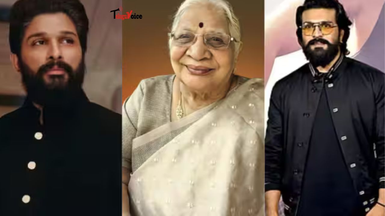 Allu Arjun’s Grandmother Passes Away at 94, Film Industry Pays Tribute teluguvoice