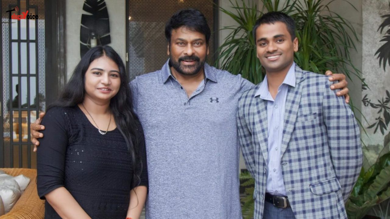 Chiranjeevi Meets Brave Soldier Major Malla Ramgopal Naidu teluguvoice