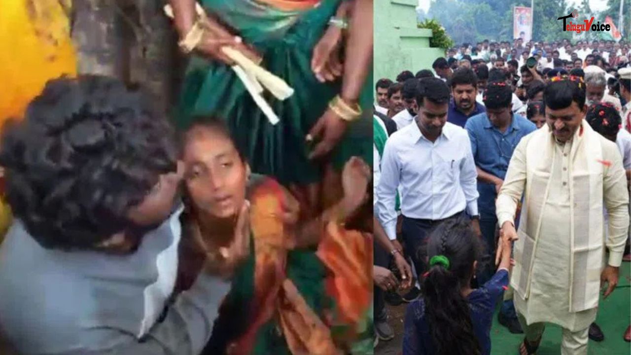 Two Injured in Fireworks Mishap at Indiramma Houses Inauguration in Khammam teluguvoice