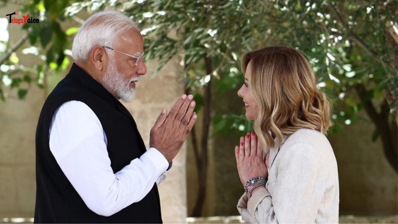 PM Modi Writes Foreword for Giorgia Meloni’s Memoir teluguvoice