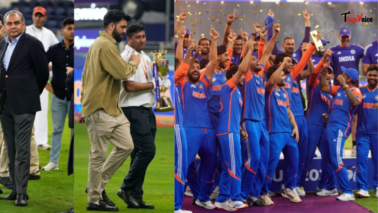 Asia Cup Trophy Row: BCCI Seeks Ouster of Pakistan Minister teluguvoice