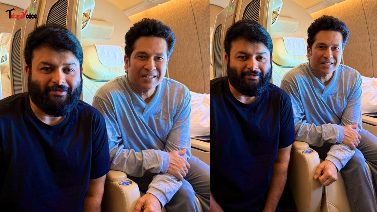  Music Composer Thaman Hints at Collaboration with Sachin Tendulkar teluguvoice