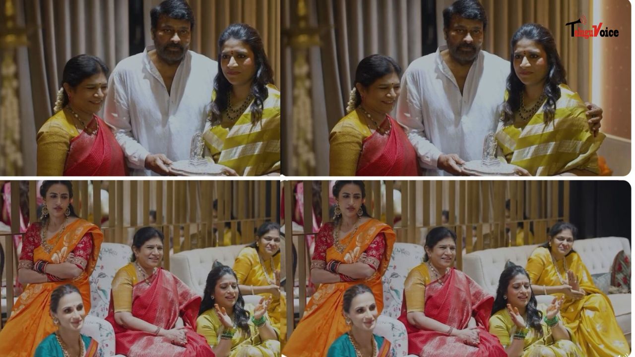 Sushmita Konidela Celebrates Durgashtami with Devotion, Music and Family Bonding teluguvoice