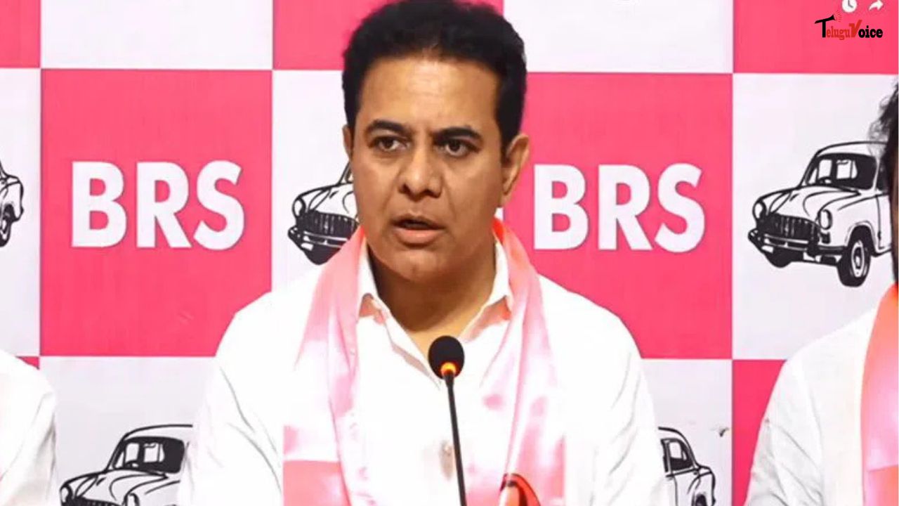 KTR Slams Revanth Reddy Government as ‘Most Corrupt and Weakest’ in Telangana’s History teluguvoice