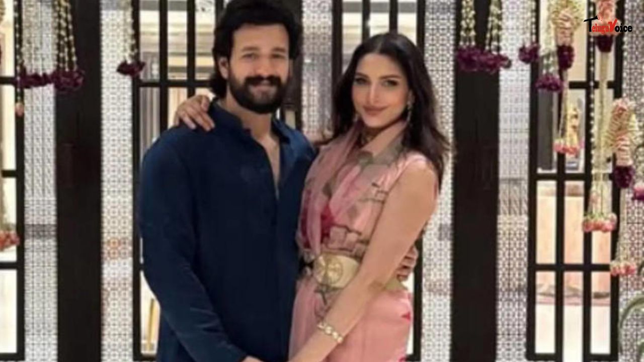 Akhil Akkineni and Zainab Ravdjee Celebrate Their First Diwali as a Married Couple Akhil Akkineni and Zainab Ravdjee Celebrate Their First Diwali as a Married Couple teluguvoice
