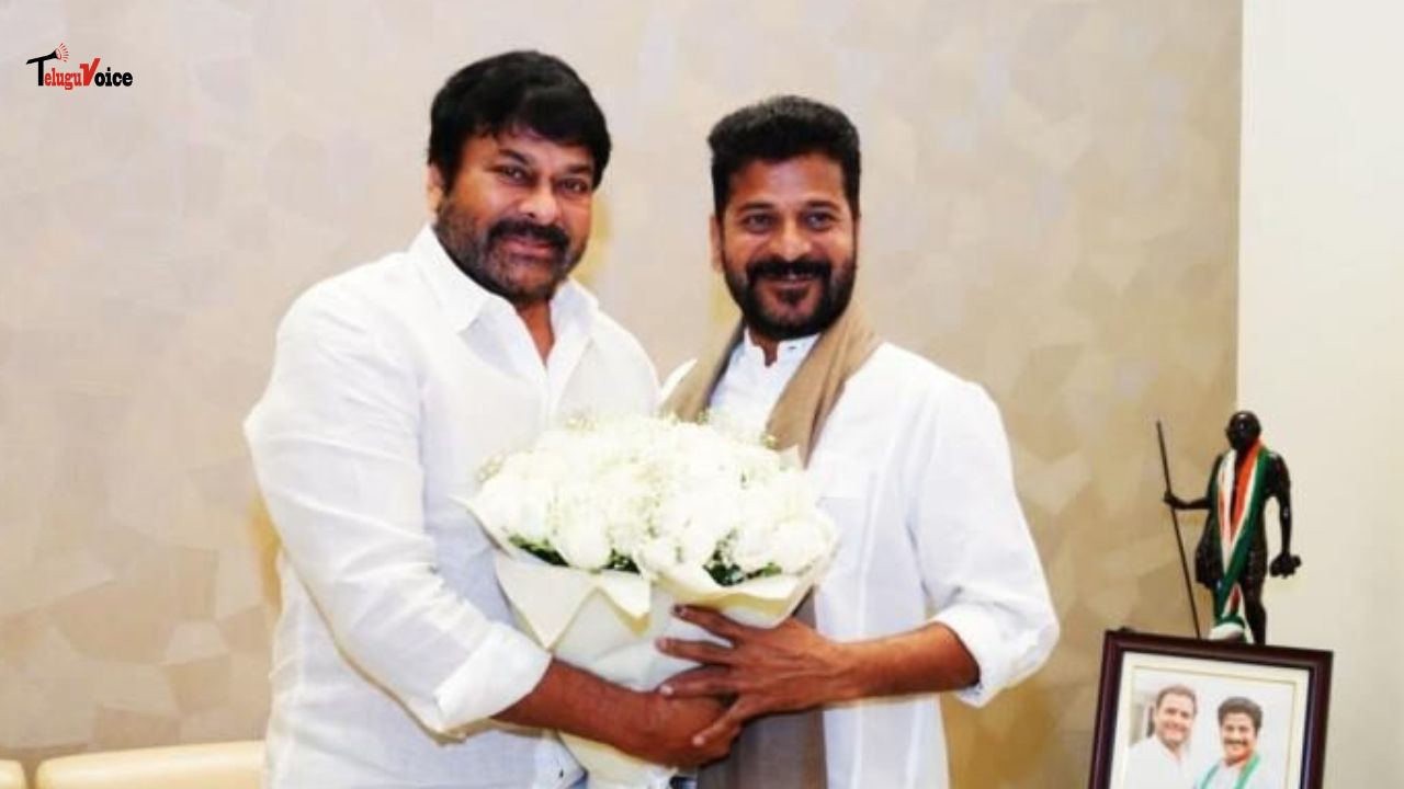 Megastar Chiranjeevi Extends Heartfelt Birthday Wishes to CM Revanth Reddy teluguvoice