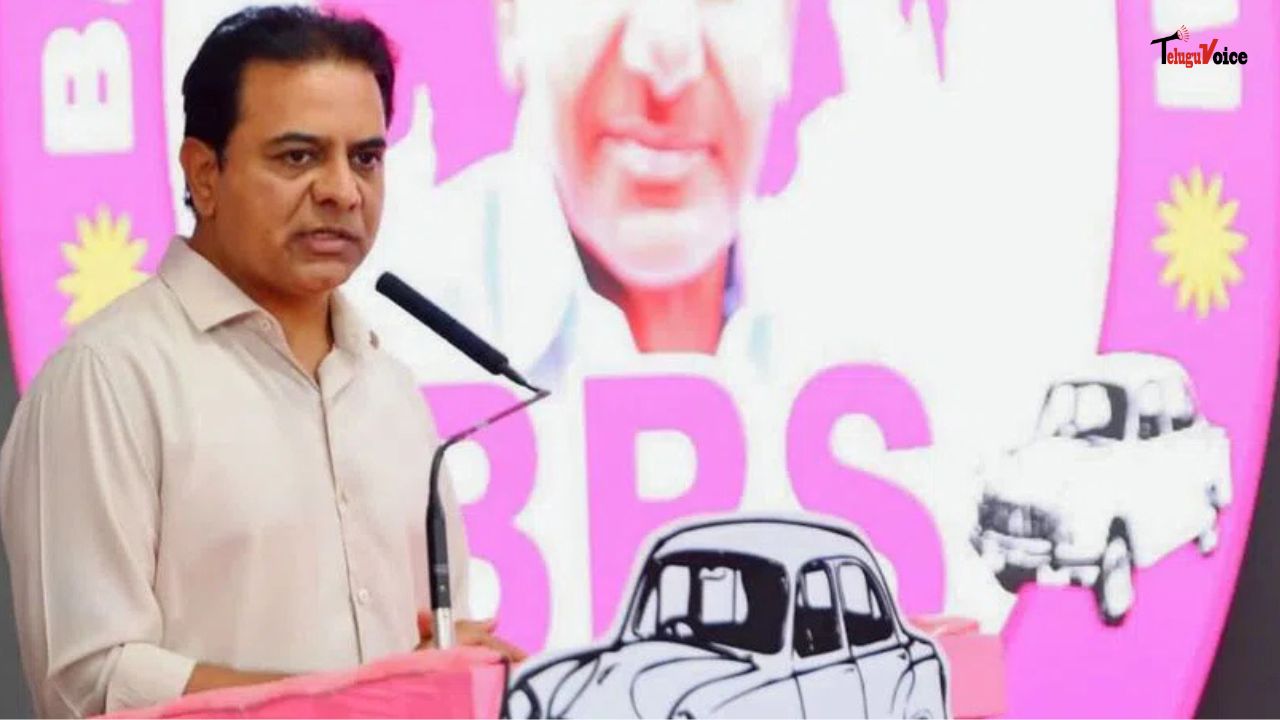 KTR Slams Congress Over Reduced BC Reservations, Questions Caste Census Expenditure teluguvoice