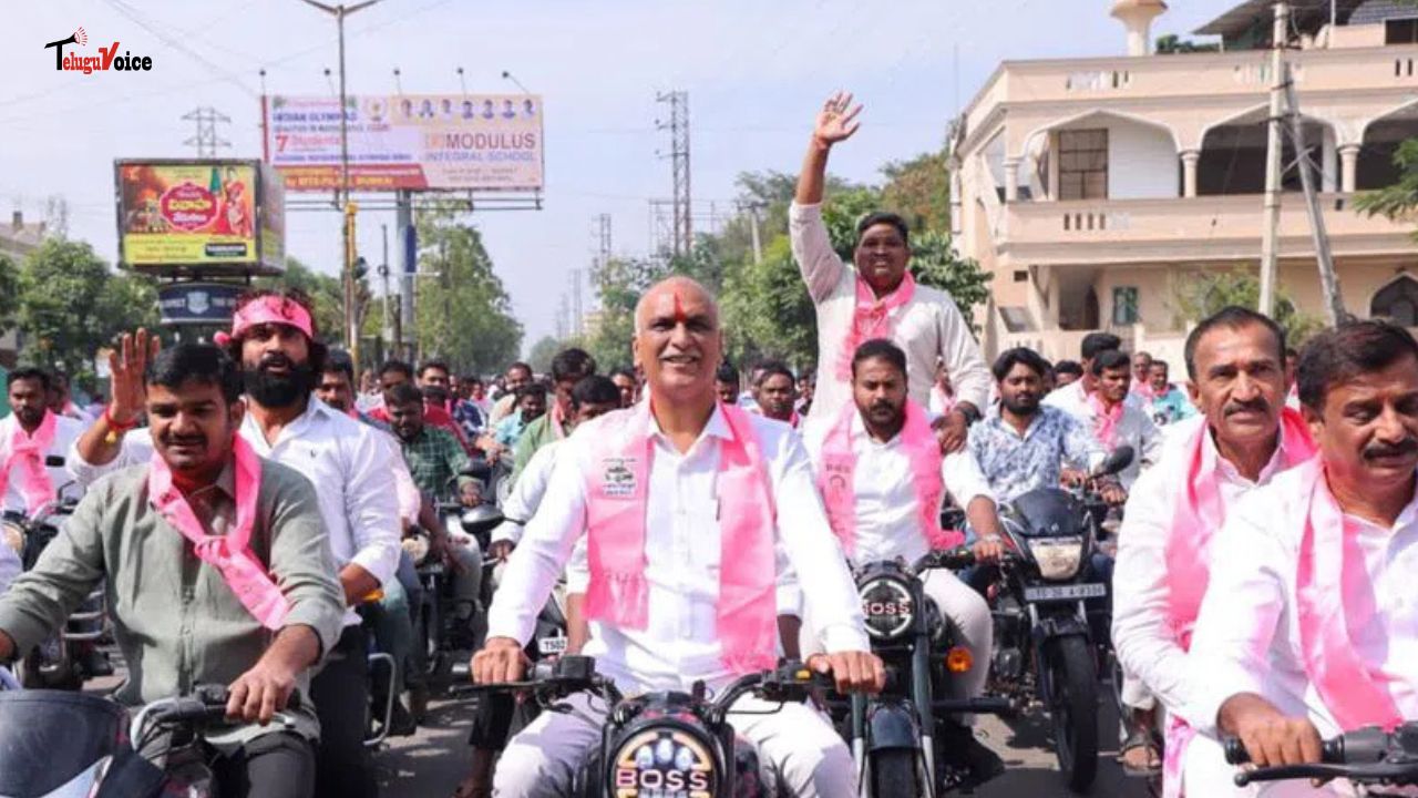 Harish Rao Defends KCR Using Pranab Mukherjee’s Writings; Criticises Revanth Reddy teluguvoice