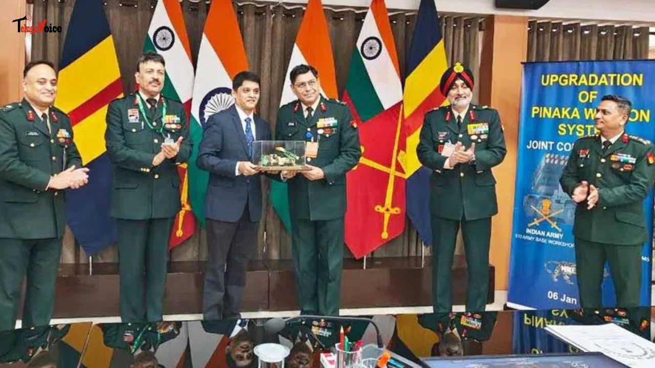 Tata Advanced Systems Secures Indian Army Order for Pinaka MLRS Overhaul teluguvoice